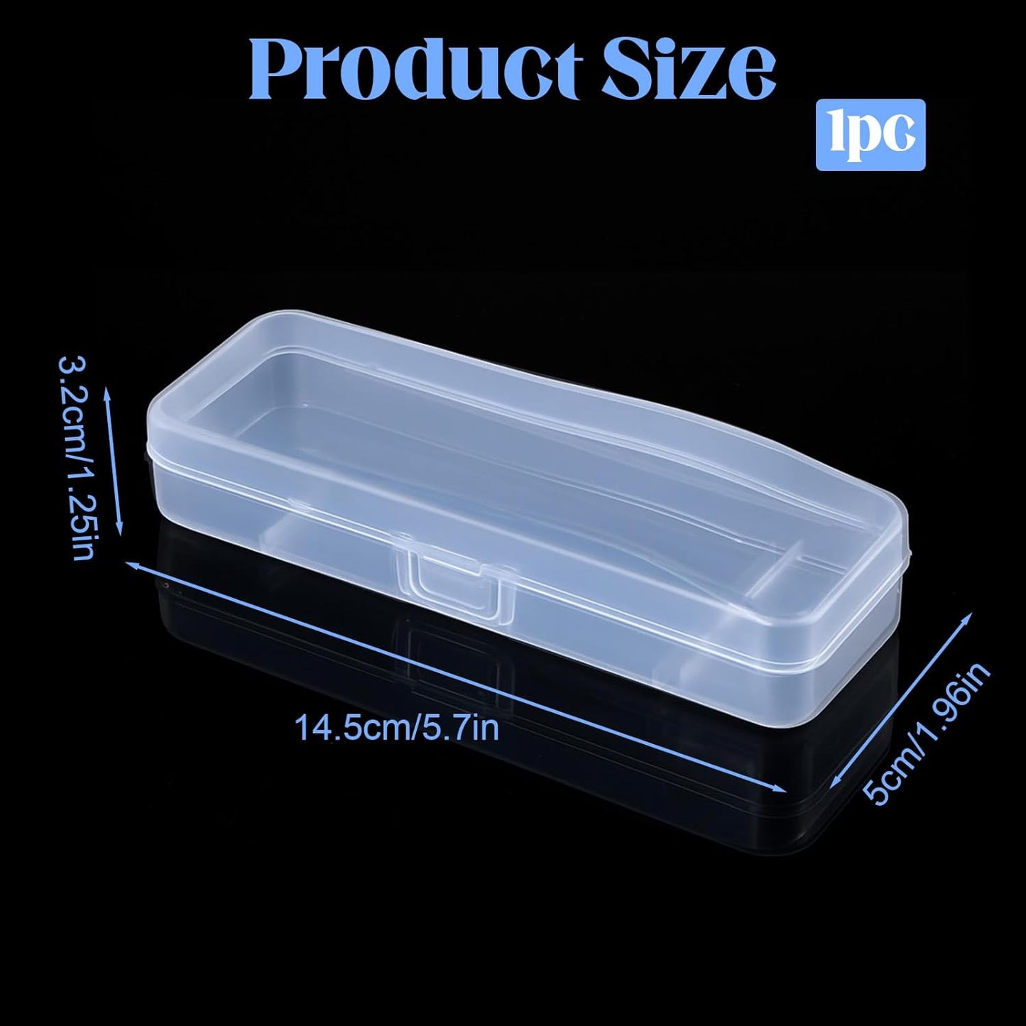 Razor Storage Case – Portable Transparent Plastic Protective Box, Compact Shaver Organizer for Men’s Razors and Blades, Dustproof and Moisture-Resistant Grooming Tool Holder for Home, Business Trips, Gym, and Travel