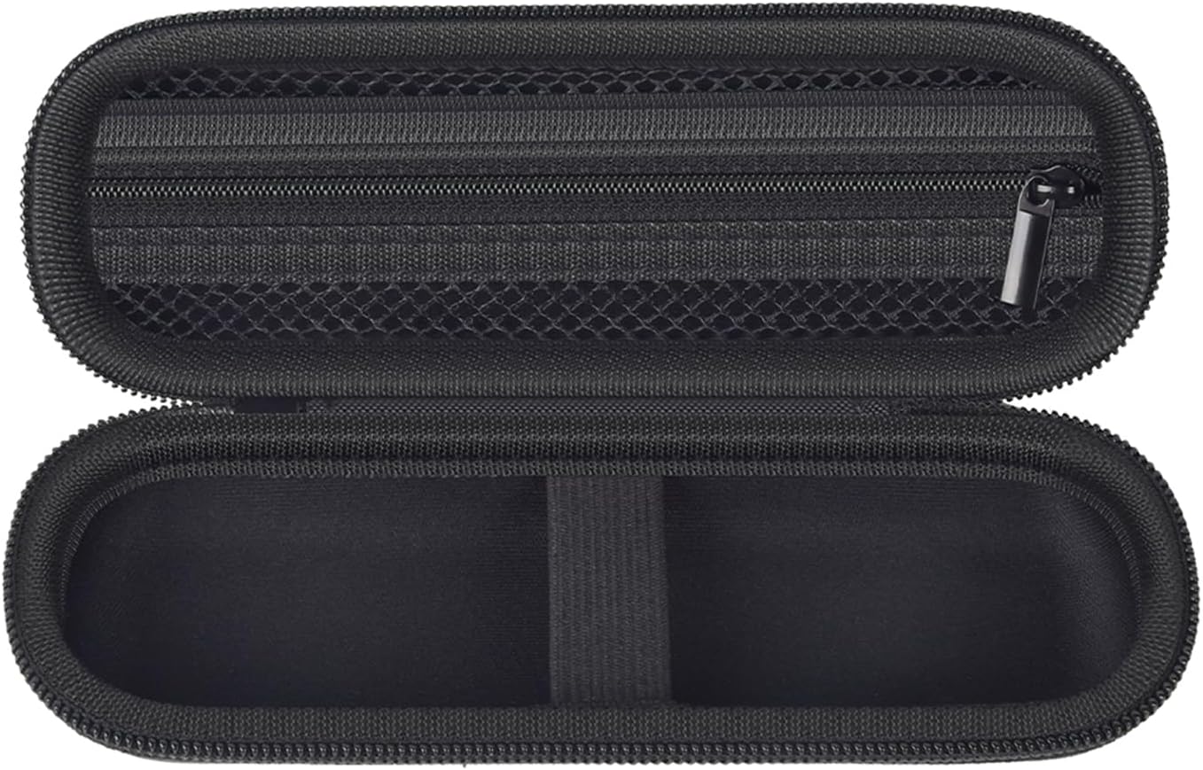 Razor Storage Case – Portable Hard EVA Travel Carrying Case, Waterproof Shockproof Protective Grooming Organizer Bag for Electric and Manual Shavers, Compact Men’s Travel Toiletry Holder Compatible with Philips, Braun, Gillette, Panasonic