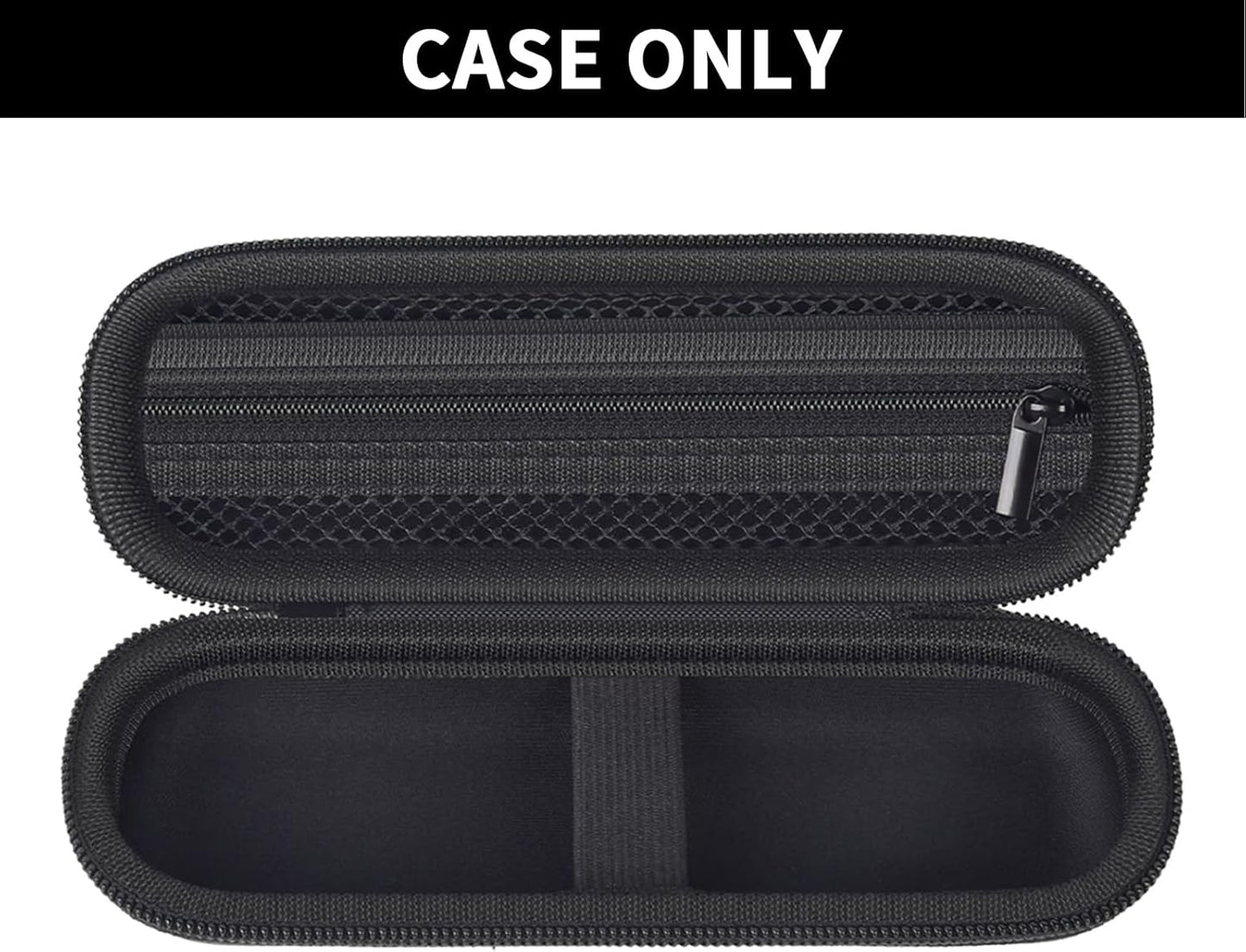 Razor Storage Case – Portable Hard EVA Travel Carrying Case, Waterproof Shockproof Protective Grooming Organizer Bag for Electric and Manual Shavers, Compact Men’s Travel Toiletry Holder Compatible with Philips, Braun, Gillette, Panasonic