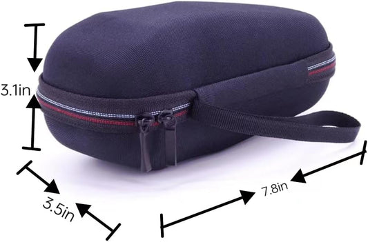 Razor Storage Case – Portable Hard EVA Travel Carrying Case for Men’s Shavers, Waterproof Shockproof Protective Grooming Organizer, Durable Razor Holder Compatible with Gillette, Harry’s and More, Ideal for Home, Business Trips, Gym, and Travel