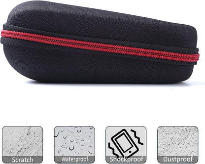 Razor Storage Case – Portable Hard EVA Travel Carrying Case, Waterproof Shockproof Protective Shaver Organizer Bag, Durable Grooming Tool Holder Compatible with Philips, Braun, Gillette, Panasonic and More