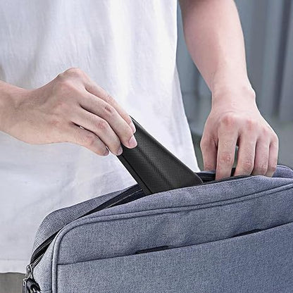 Razor Storage Case – Portable EVA Hard Shell Travel Protective Bag, Waterproof Shockproof Anti-Pressure Organizer Pouch for Manual and Electric Shavers, Compatible with Gillette, Braun, Philips, Panasonic, Schick and More