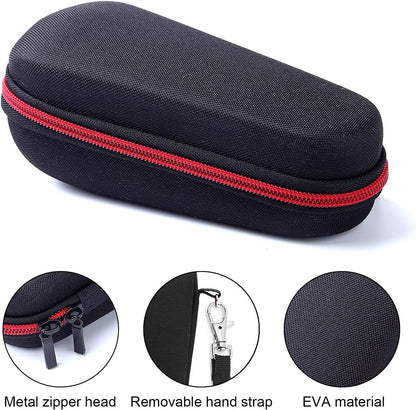 Razor Storage Case – Portable Hard EVA Travel Carrying Case, Waterproof Shockproof Protective Shaver Organizer Bag, Durable Grooming Tool Holder Compatible with Philips, Braun, Gillette, Panasonic and More